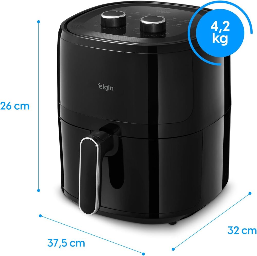 Fritadeira Elétrica Space 5 Elgin Cesto Removível 5L 1700W 1... | É bom mesmo? Descubra antes de comprar - Image 7