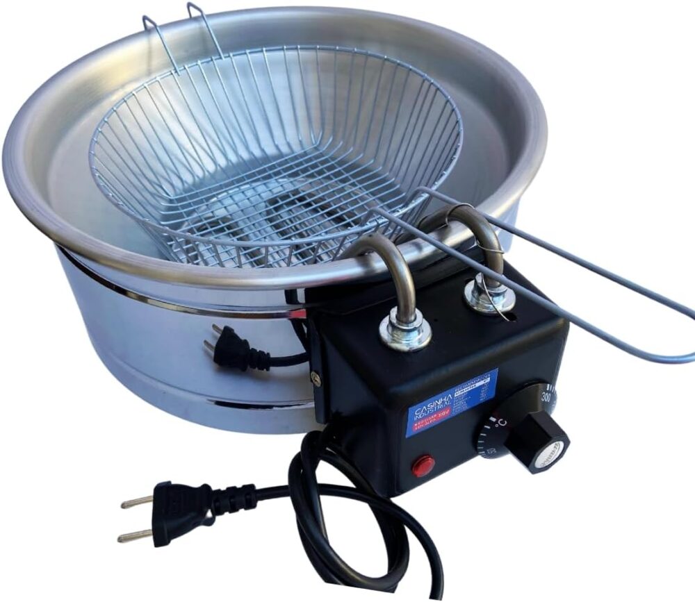 Fritadeira Industrial Elétrica Tacho Alumínio 5L