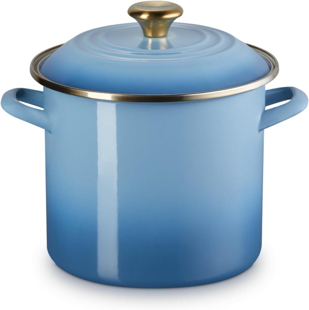 Le Creuset Stock Pot 7,6L/ 22cm Chambray - Image 2