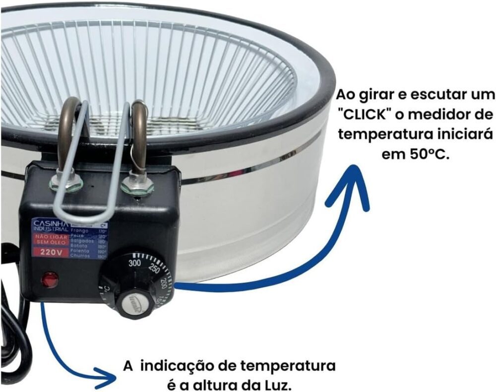 Fritadeira Elétrica Tacho Esmaltada Capacidade 7 Litros 220V | É bom mesmo? Descubra antes de comprar - Image 4