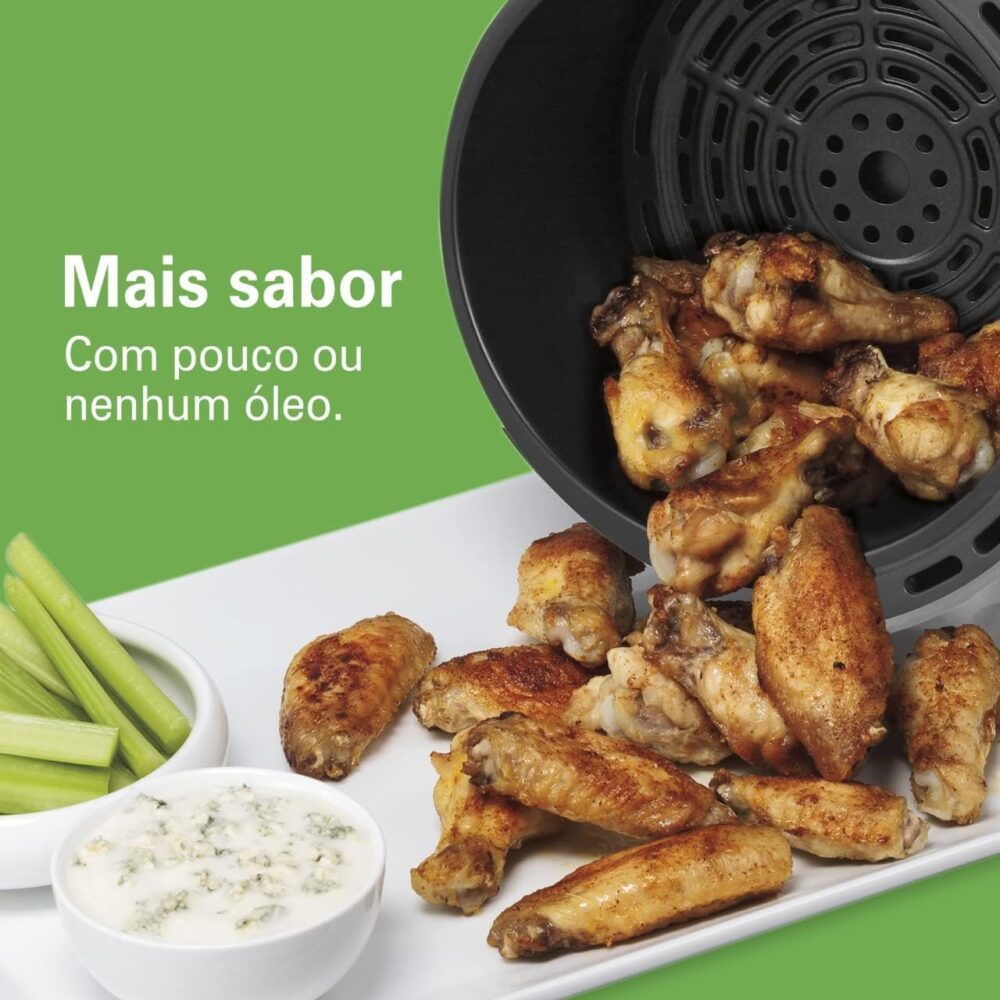 Fritadeira Sem Óleo AIR FRYER DIGITAL Hamilton Beach 3.5L 11... | É bom mesmo? Descubra antes de comprar - Image 7