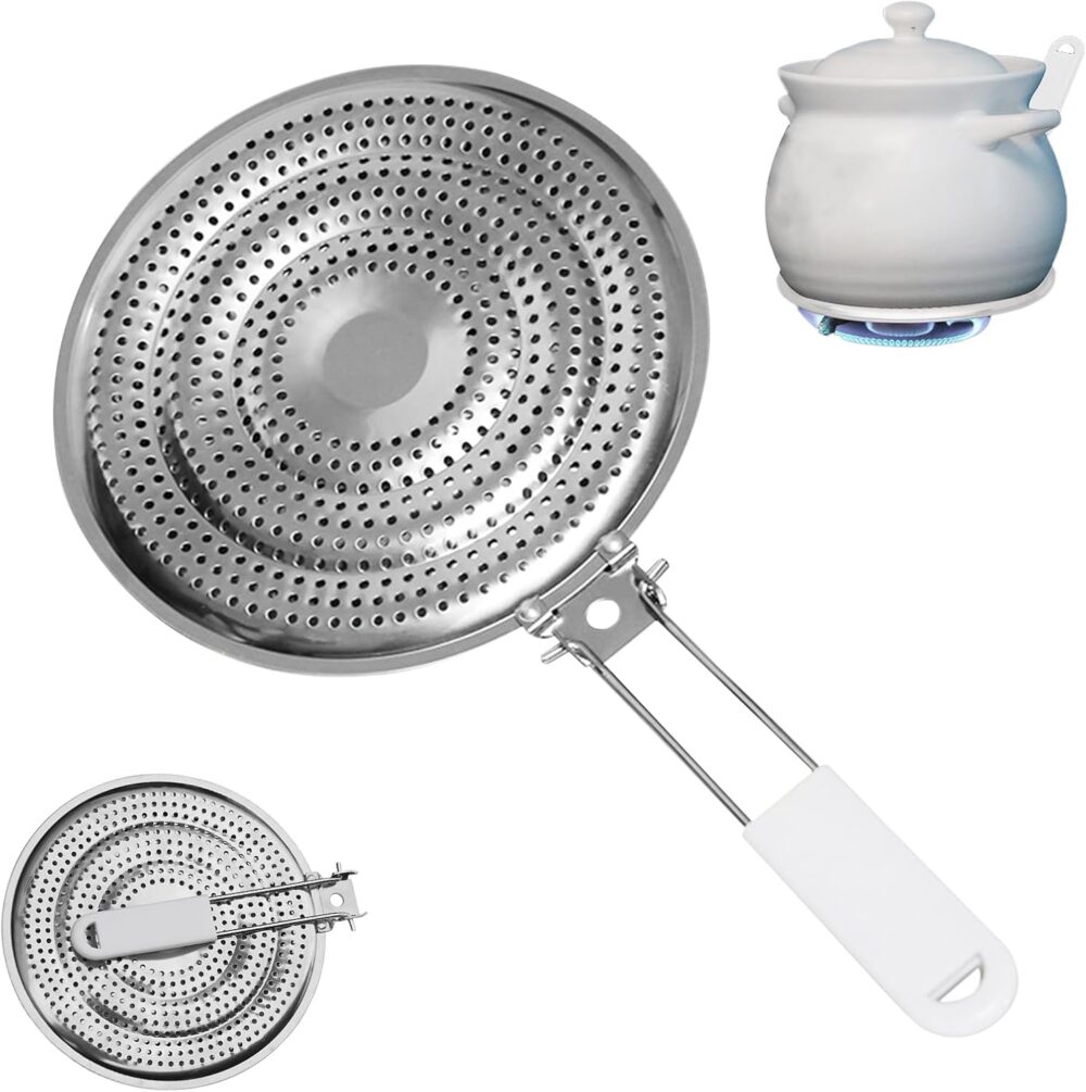 Difusor de calor, difusor de calor de aço inoxidável com alç... - Image 4