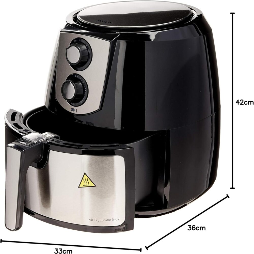 Fritadeira Philco Air Fryer Preto Inox 7.2L PFR06 220V | É bom mesmo? Descubra antes de comprar - Image 8