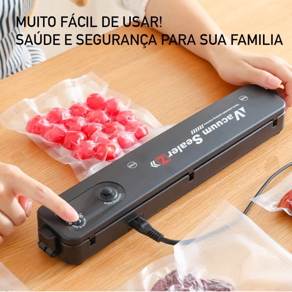 Seladora a Vacuo Domestica Automática 220v - Image 3
