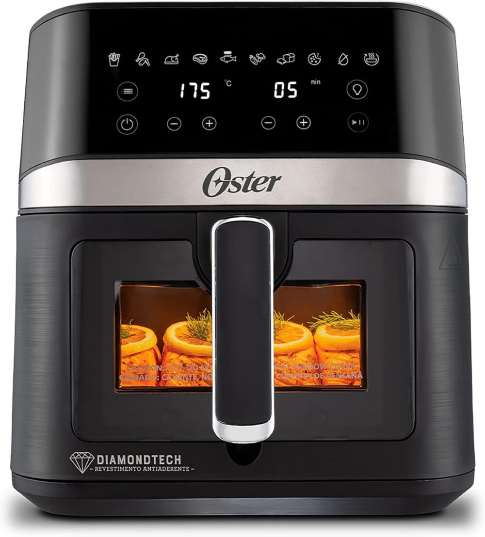 Fritadeira DiamondTech Oster 6L com Visor Transparente 220V | É bom mesmo? Descubra antes de comprar
