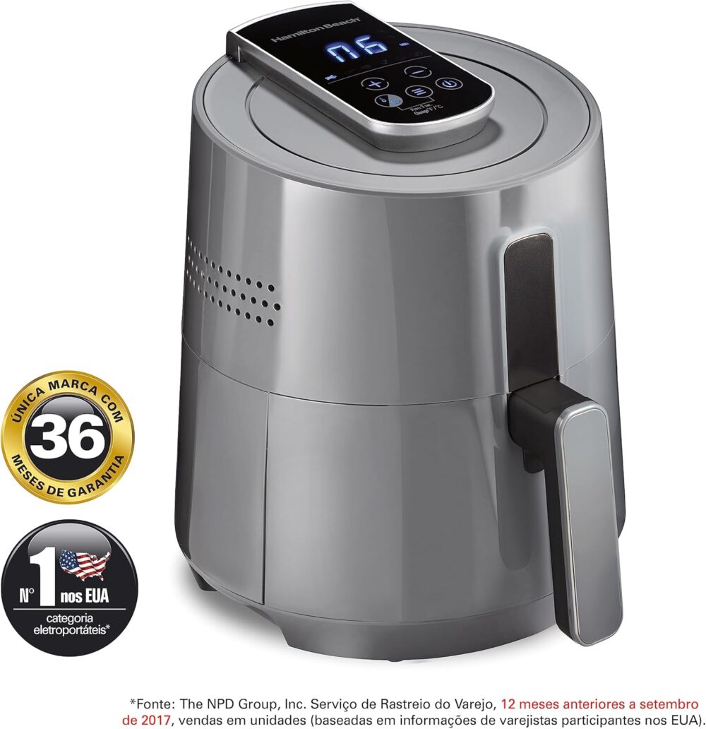 Fritadeira Sem Óleo AIR FRYER DIGITAL Hamilton Beach 3.5L 11... | É bom mesmo? Descubra antes de comprar - Image 2