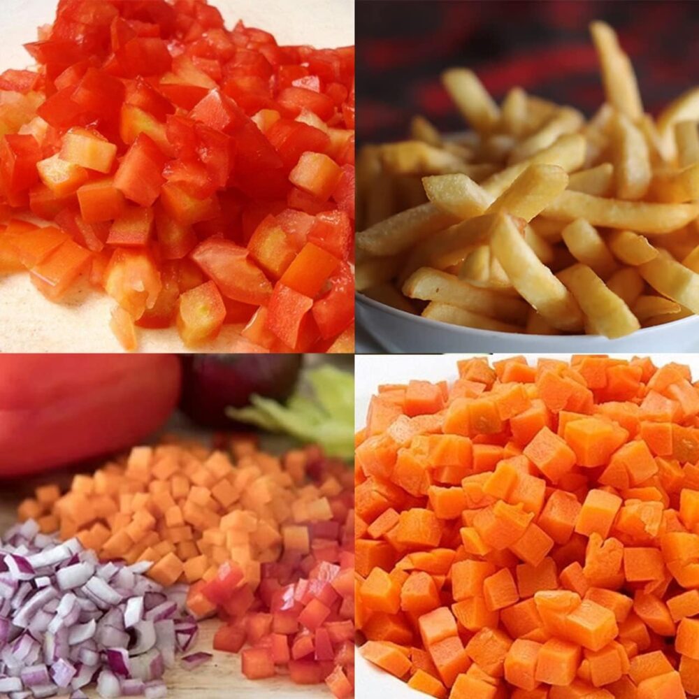 Cortador Picador Profissional Legumes Frutas Batata Palito T... - Image 7