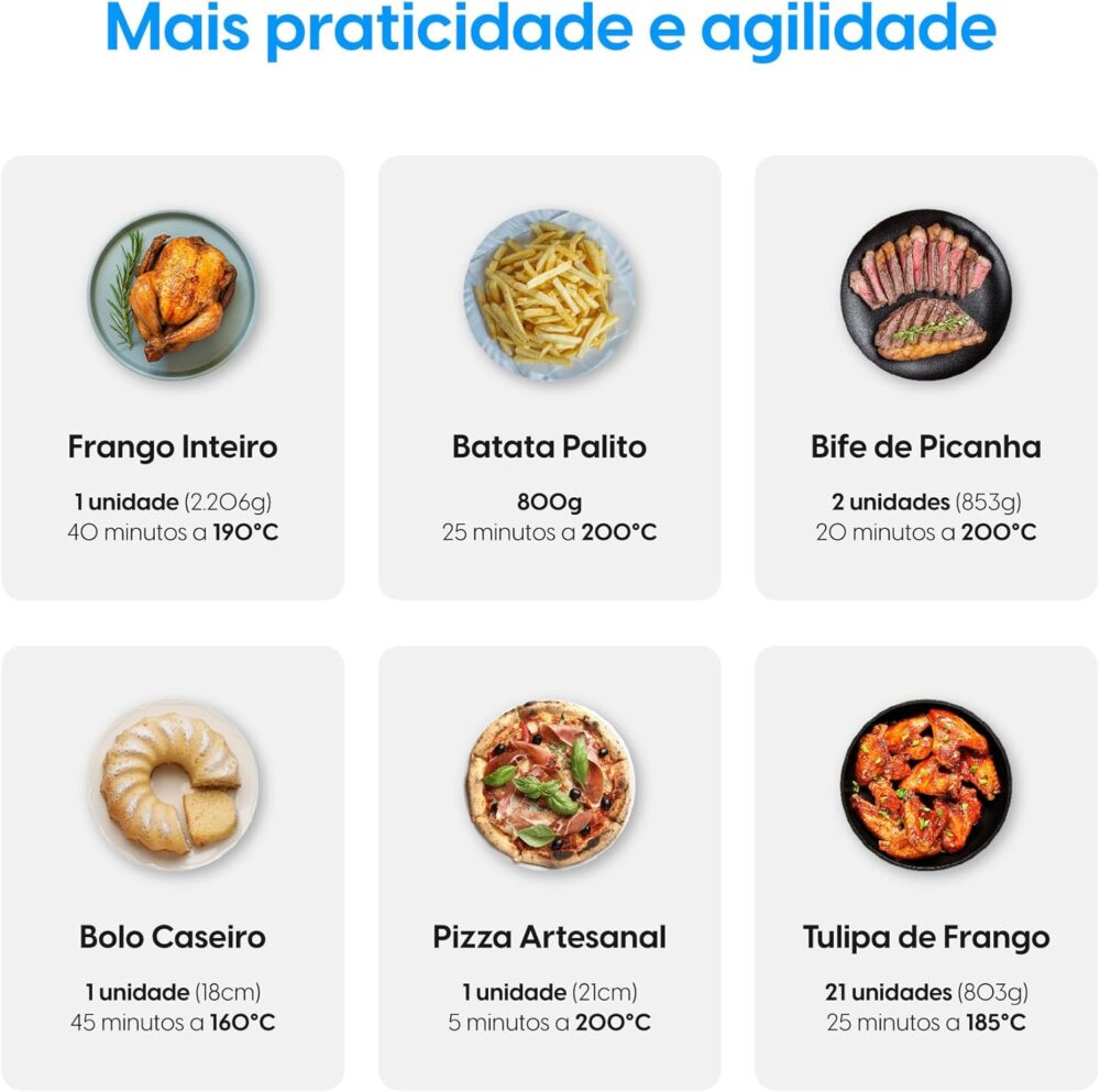Fritadeira Forno Oven Fry 4 em 1 Elgin 12 Litros 220V - Assa... | É bom mesmo? Descubra antes de comprar - Image 7