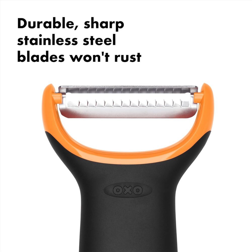 OXO Descascador em Y Julienne de aço inoxidável Good Grips, ... - Image 2