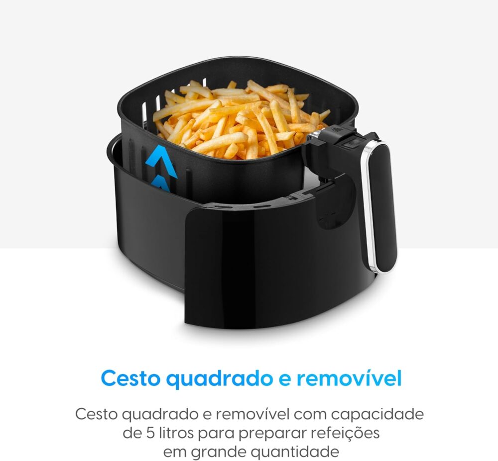 Fritadeira Elétrica Visio Fry Elgin Cesto removível 5L 1700W... | É bom mesmo? Descubra antes de comprar - Image 5
