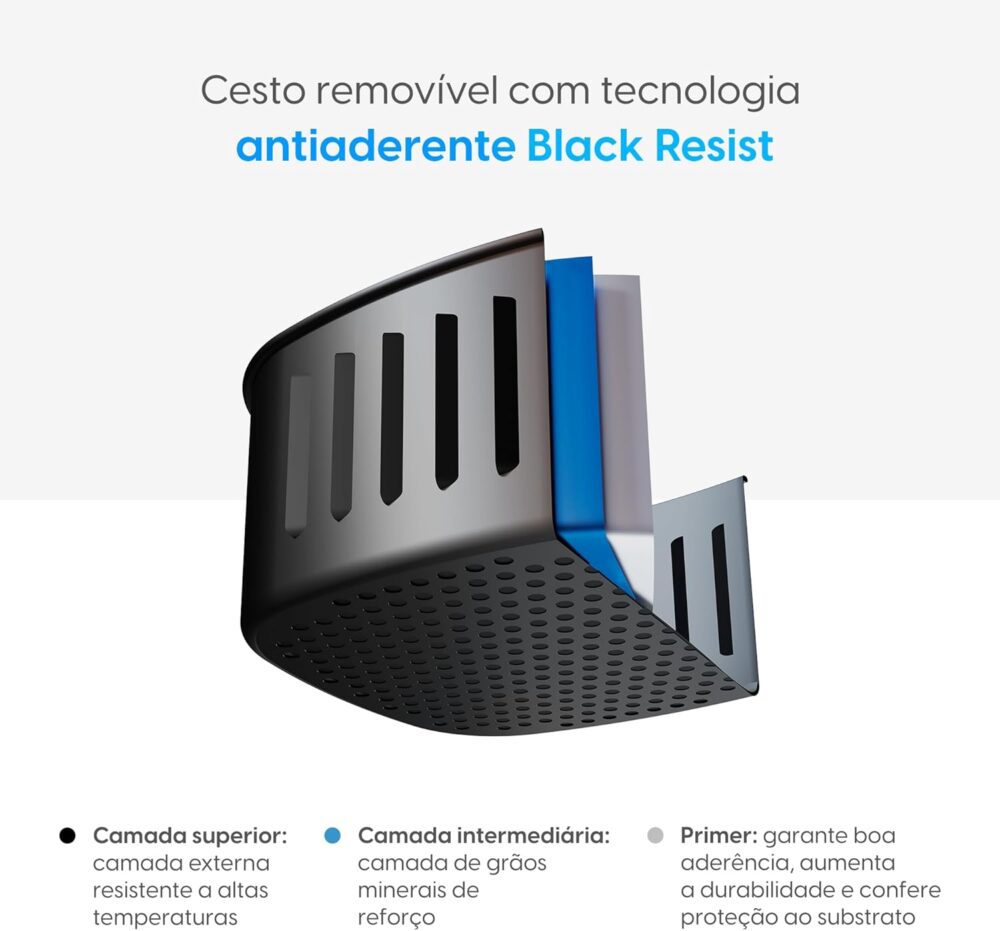 Fritadeira Elétrica Visio Fry Elgin Cesto removível 5L 1700W... | É bom mesmo? Descubra antes de comprar - Image 3