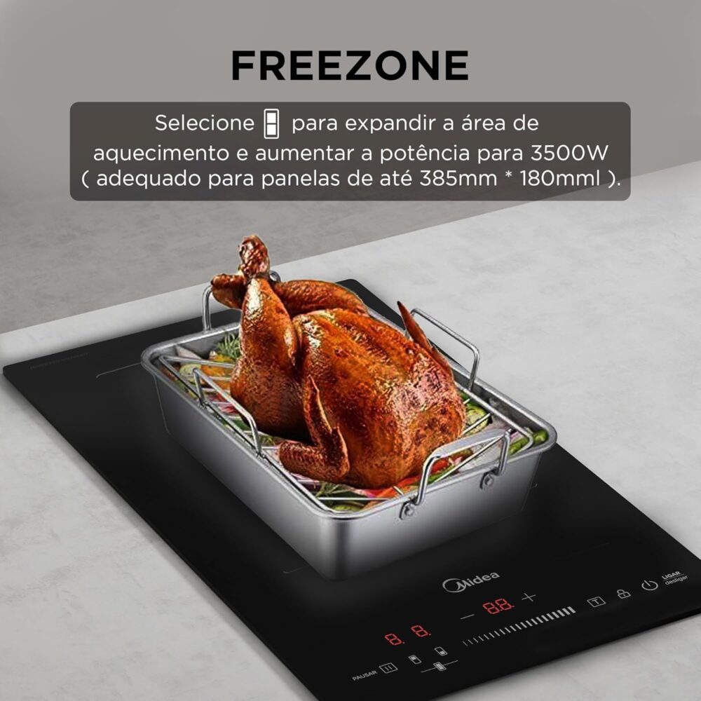 Midea COOKTOP 2 BOCAS DE INDUÇÃO BUILT IN FREEZONE - Image 3