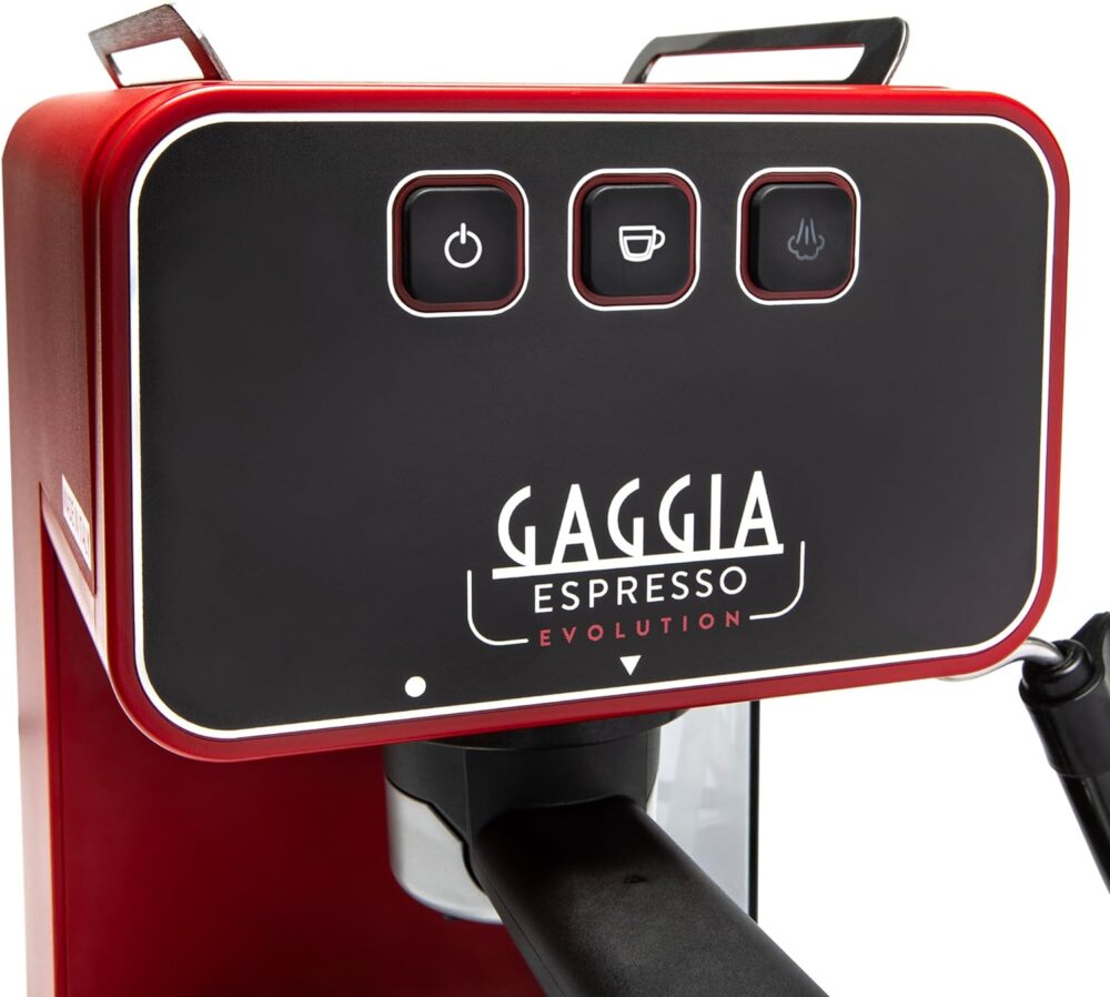 Gaggia Cafeteira Espresso Manual Evolution Deluxe Vermelha - Image 4