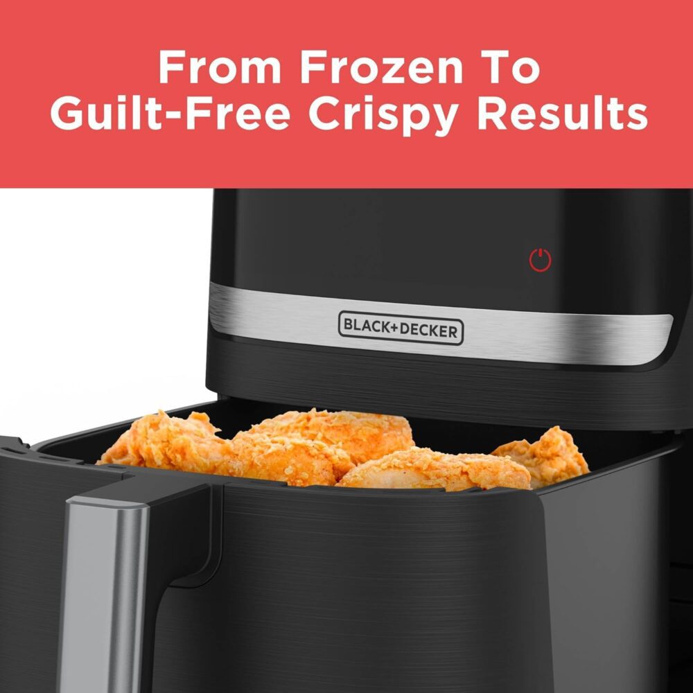 BLACK+DECKER Fritadeira purifica a ar de 6 litros, temporiza... | É bom mesmo? Descubra antes de comprar - Image 7