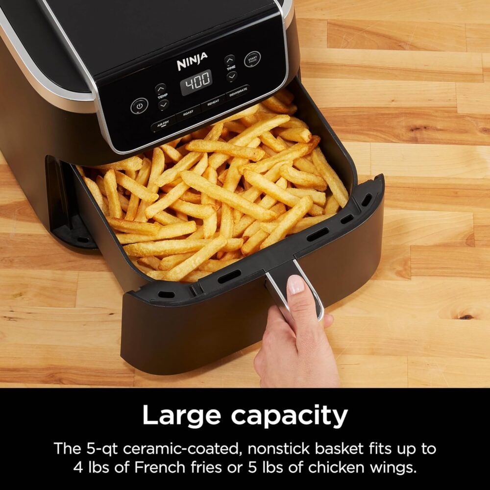 Ninja AF141 Air Fryer Pro 4 em 1 com capacidade de 5 QT, fri... | É bom mesmo? Descubra antes de comprar - Image 3