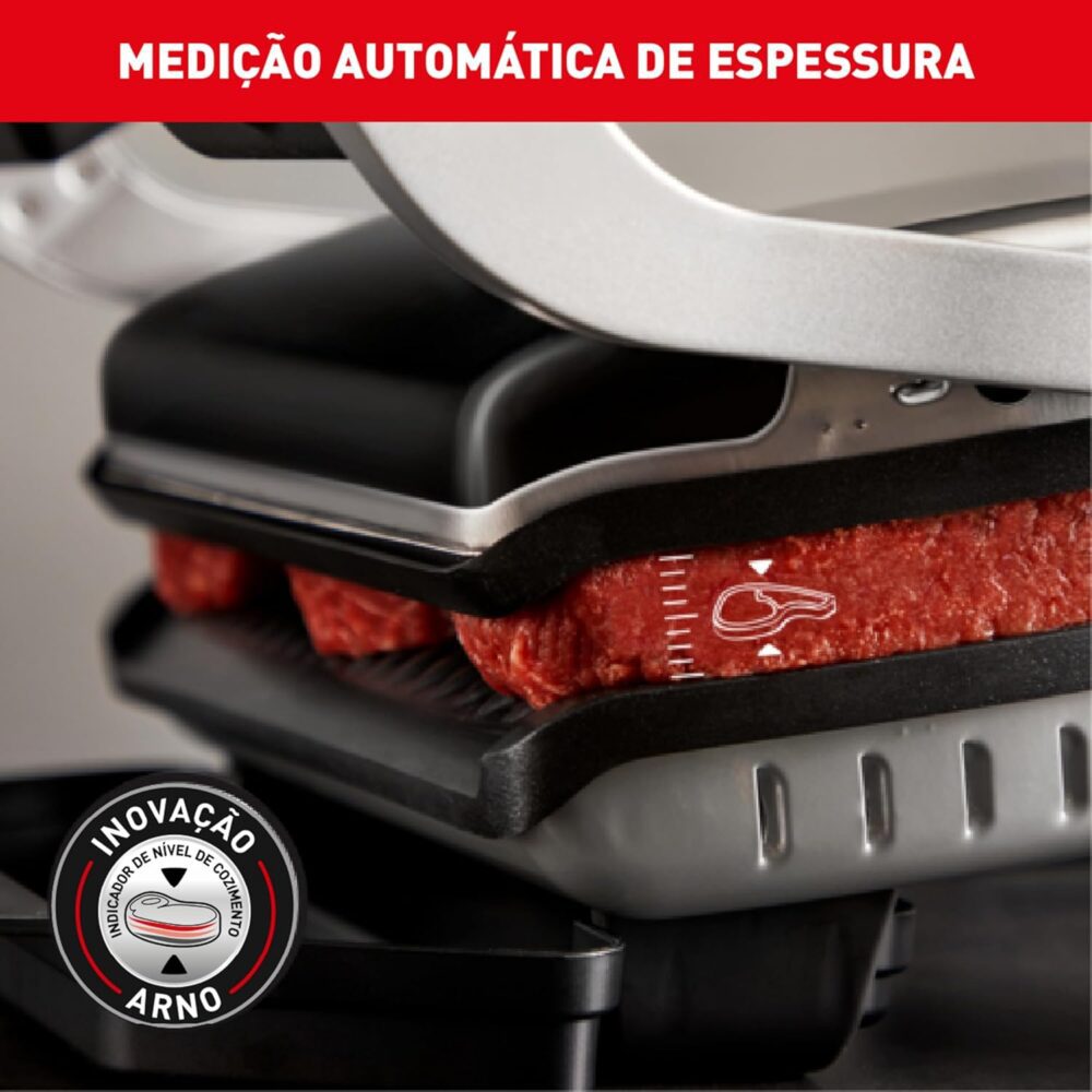 Grill Elétrico Perfect Grill Inox GP01, com 6 Programas, Fun... - Image 4
