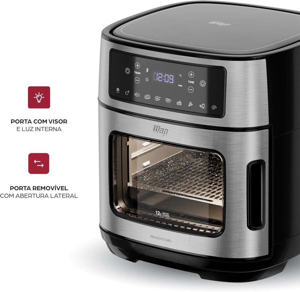 WAP Fritadeira Elétrica Air Fryer OVEN DIGITAL 12 Litros, co... | É bom mesmo? Descubra antes de comprar - Image 7