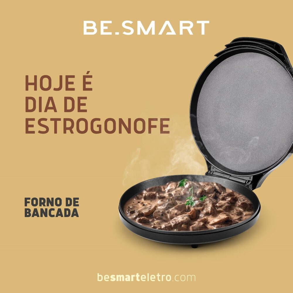 BE.SMART Forno de Bancada Elétrico 1350W Preto 220V - Image 5