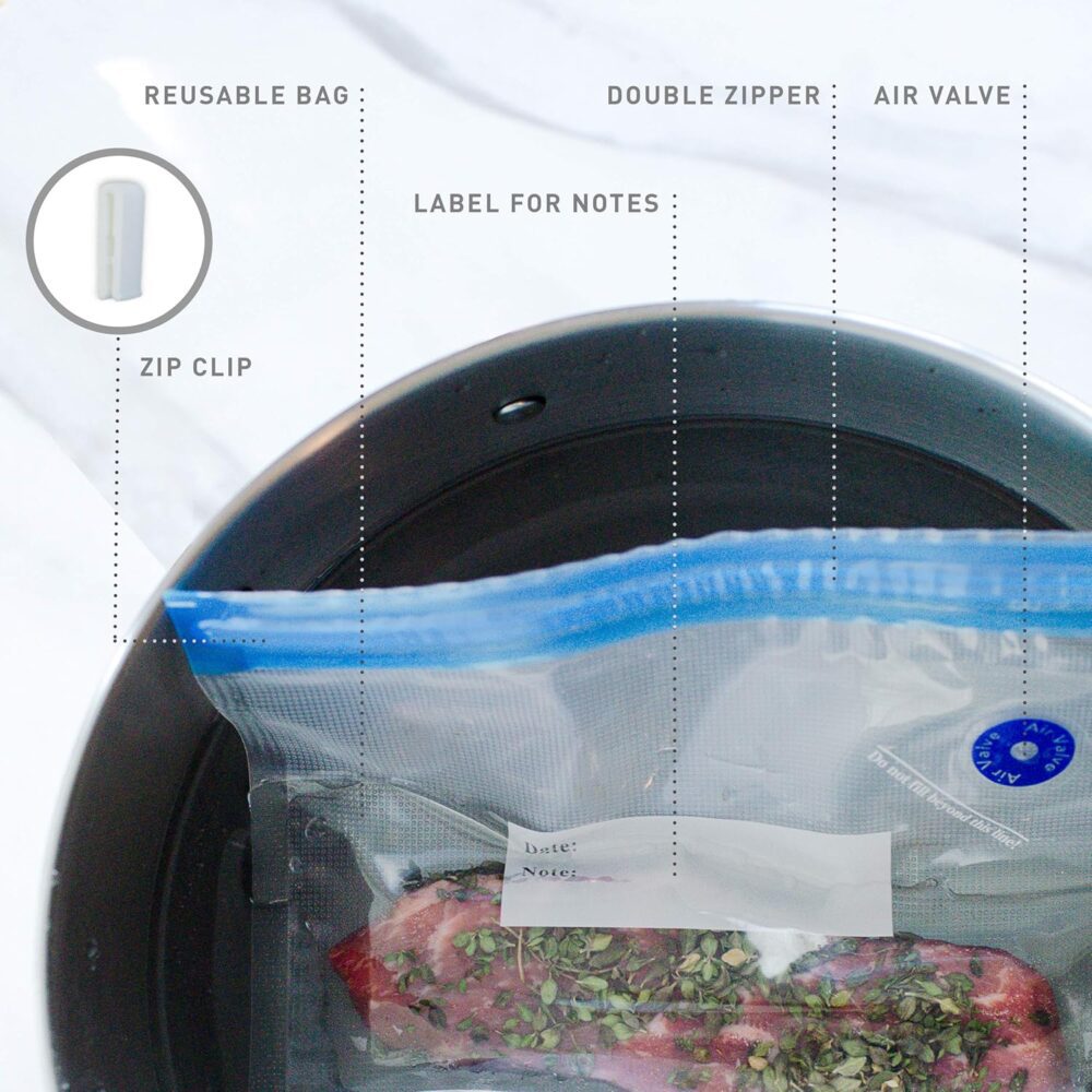 OUII Sacos Sous Vide para panelas Joule e Anova – Kit de 52 ... - Image 2