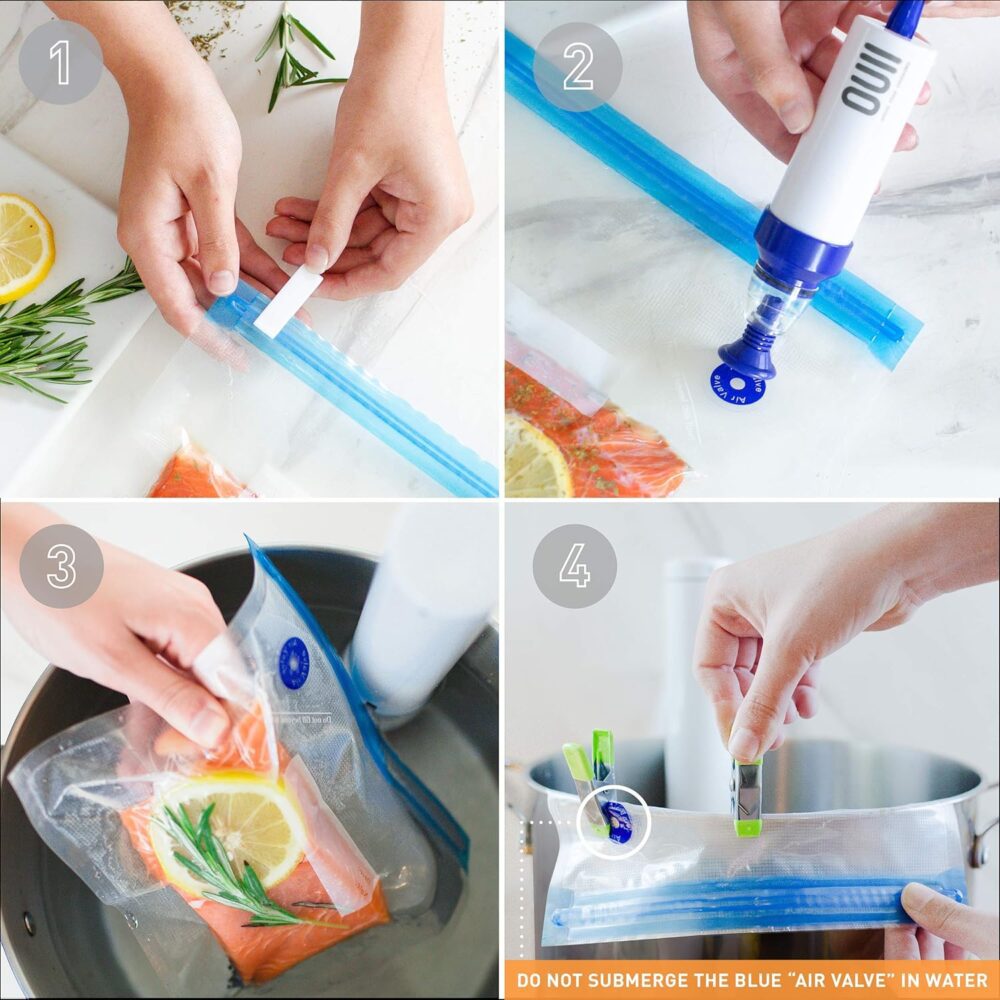 OUII Sacos Sous Vide para panelas Joule e Anova – Kit de 52 ... - Image 6