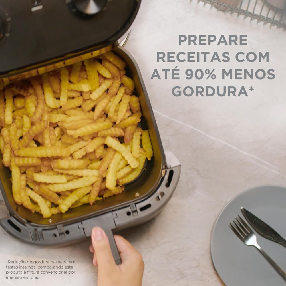Fritadeira Midea Air Fryer 4,5L, design de dois botões, ampl... | É bom mesmo? Descubra antes de comprar - Image 2