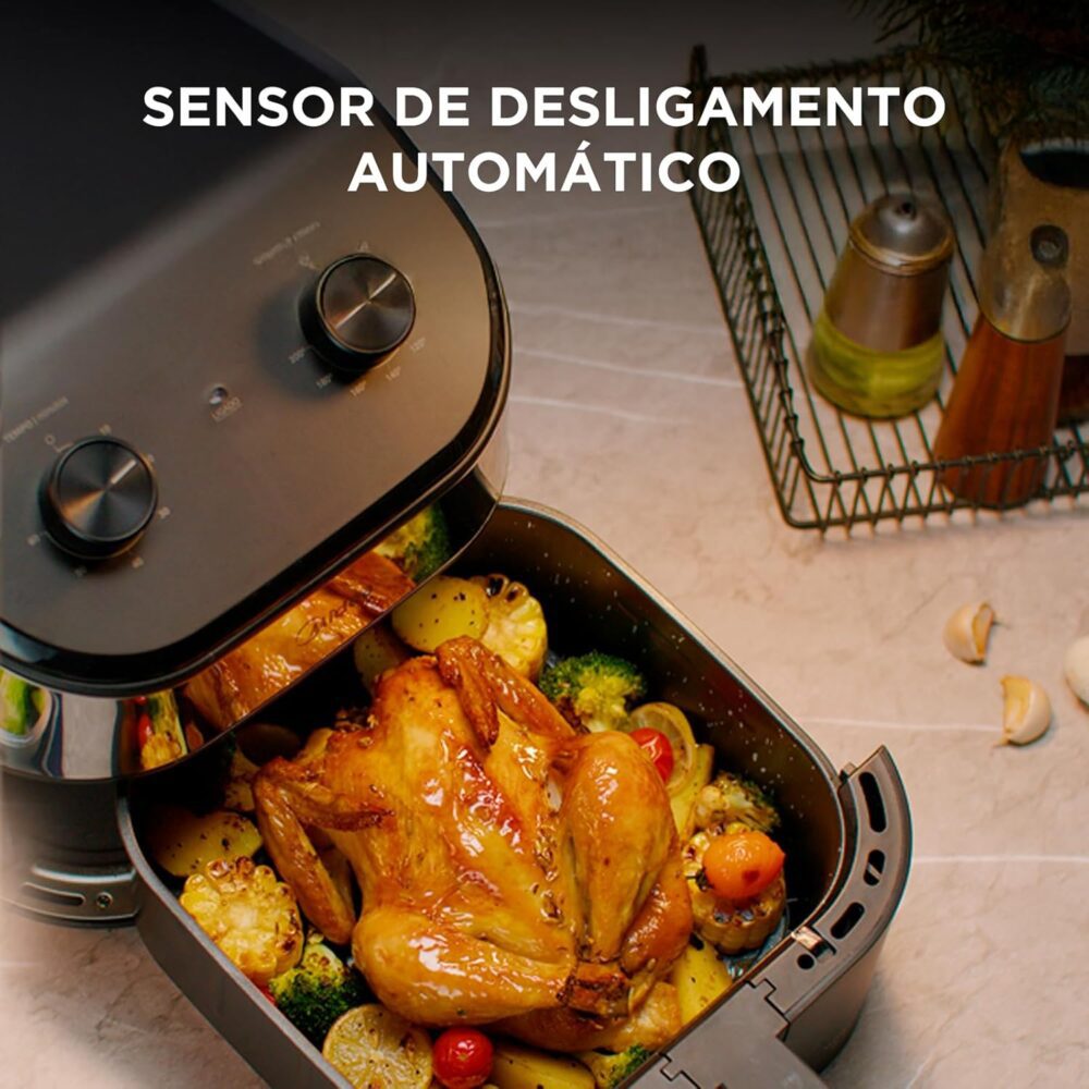 Fritadeira Midea Air Fryer 4,5L, design de dois botões, ampl... | É bom mesmo? Descubra antes de comprar - Image 4