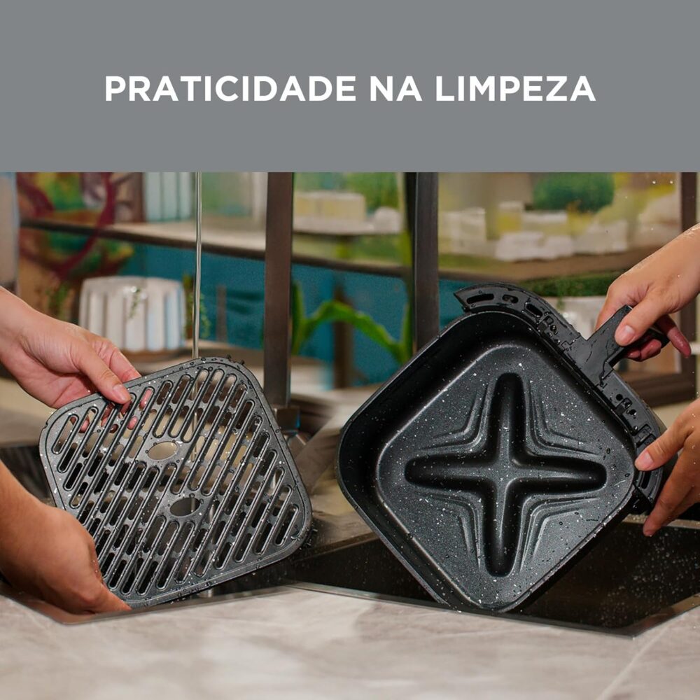 Fritadeira Midea Air Fryer 4,5L, design de dois botões, ampl... | É bom mesmo? Descubra antes de comprar - Image 7