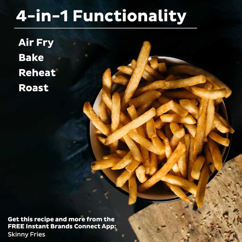 Frite de ar Vortex Instantâneo 4 em 1, Assado, Torrado, Salg... | É bom mesmo? Descubra antes de comprar - Image 3