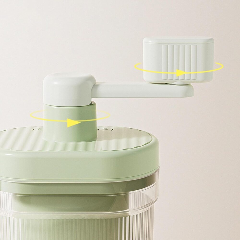 Yajuyi de gelo manual, máquina raspada com manivela, utensíl... - Image 6