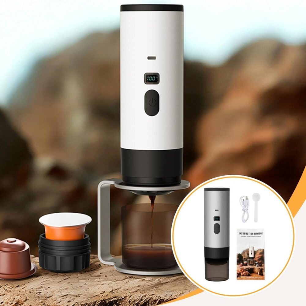 YWJLQH Máquina de café em cápsula, cafeteira expresso para c... - Image 3