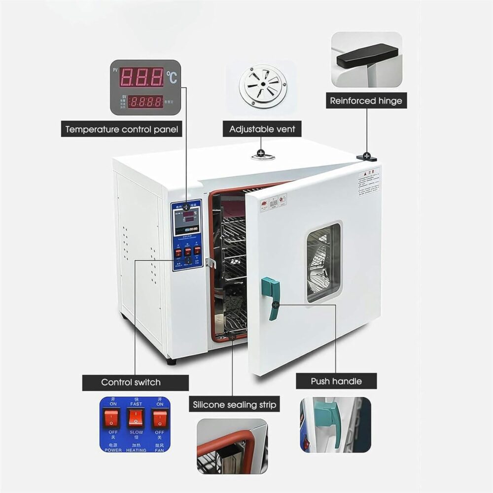Aquecedor elétrico, forno de secagem de choque de temperatur... - Image 5