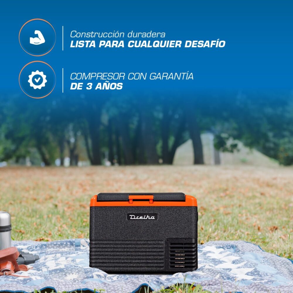 Dreiha Geladeira portátil com compressor, congelador elétric... - Image 6