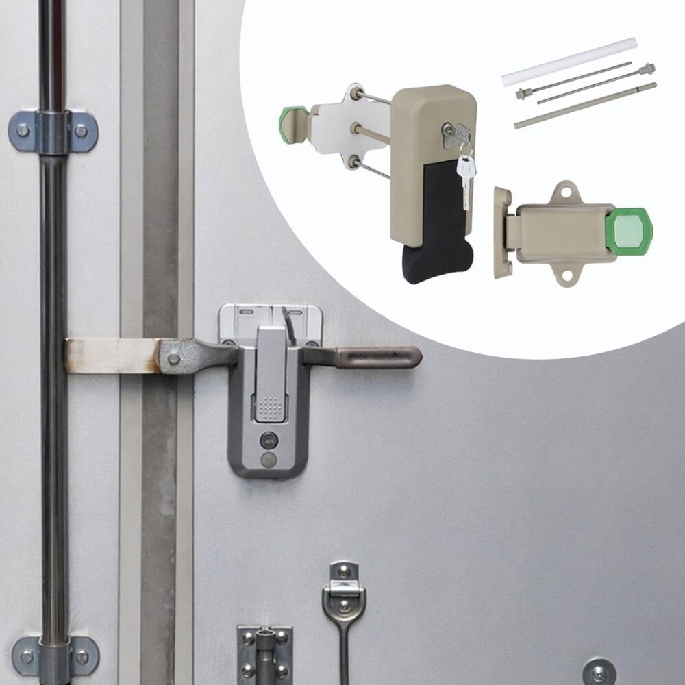 YsXoWiui Industrial Cold Freezer Door Security Handle Handle... - Image 3