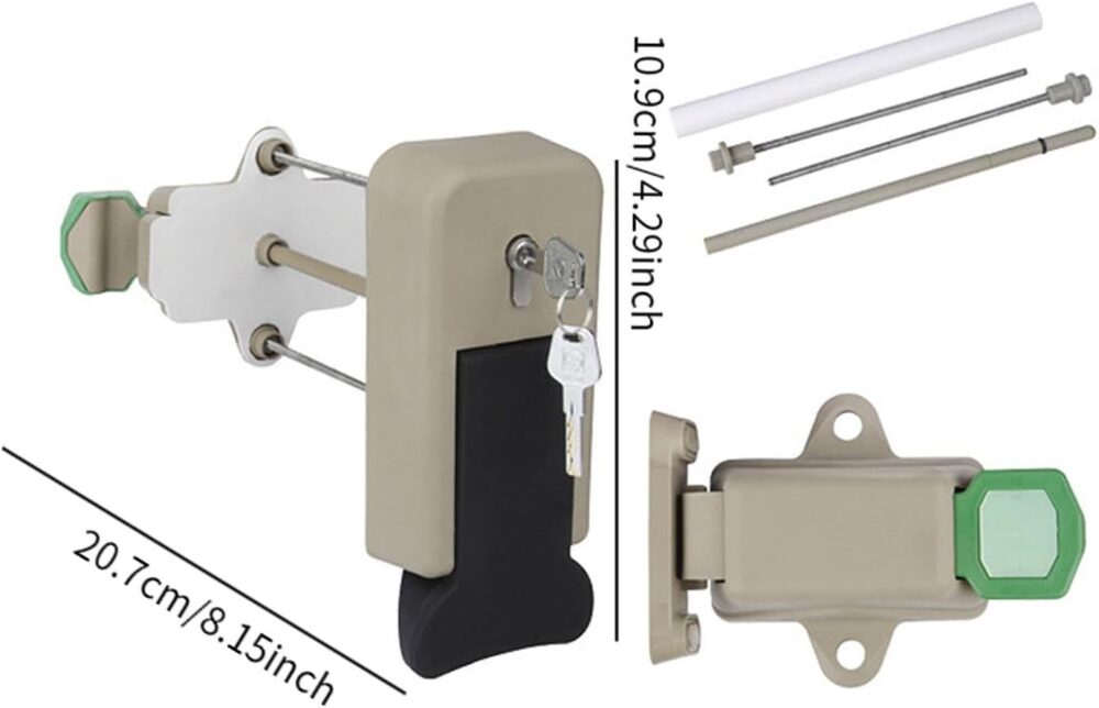 YsXoWiui Industrial Cold Freezer Door Security Handle Handle... - Image 5