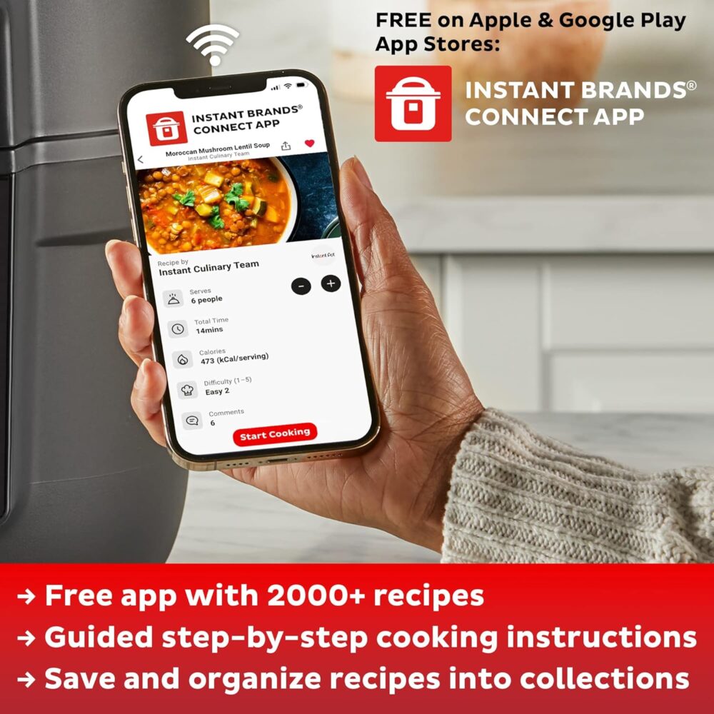 Instant Pot Batedeira de 6,3 litros com tigela de aço inoxid... - Image 7