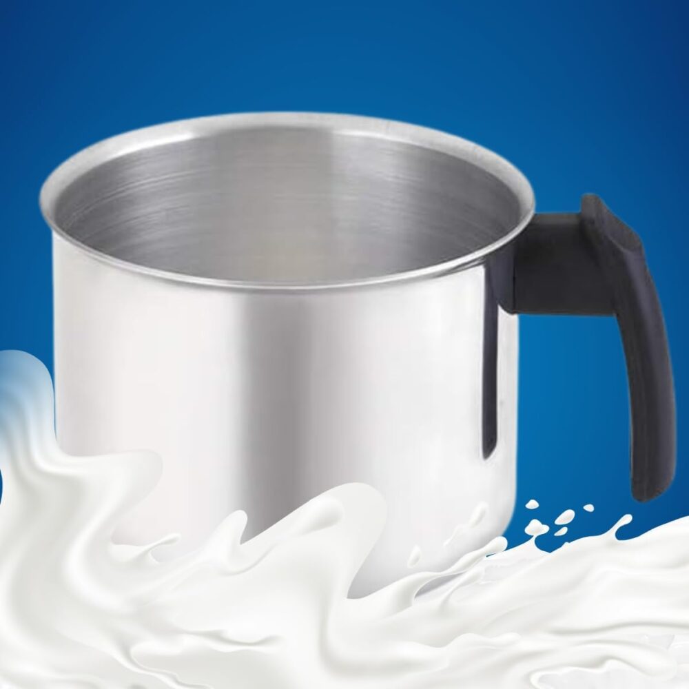 Canecão Fervedor Leiteira de Aluminio Polido Vieggio 16 cm - Image 3