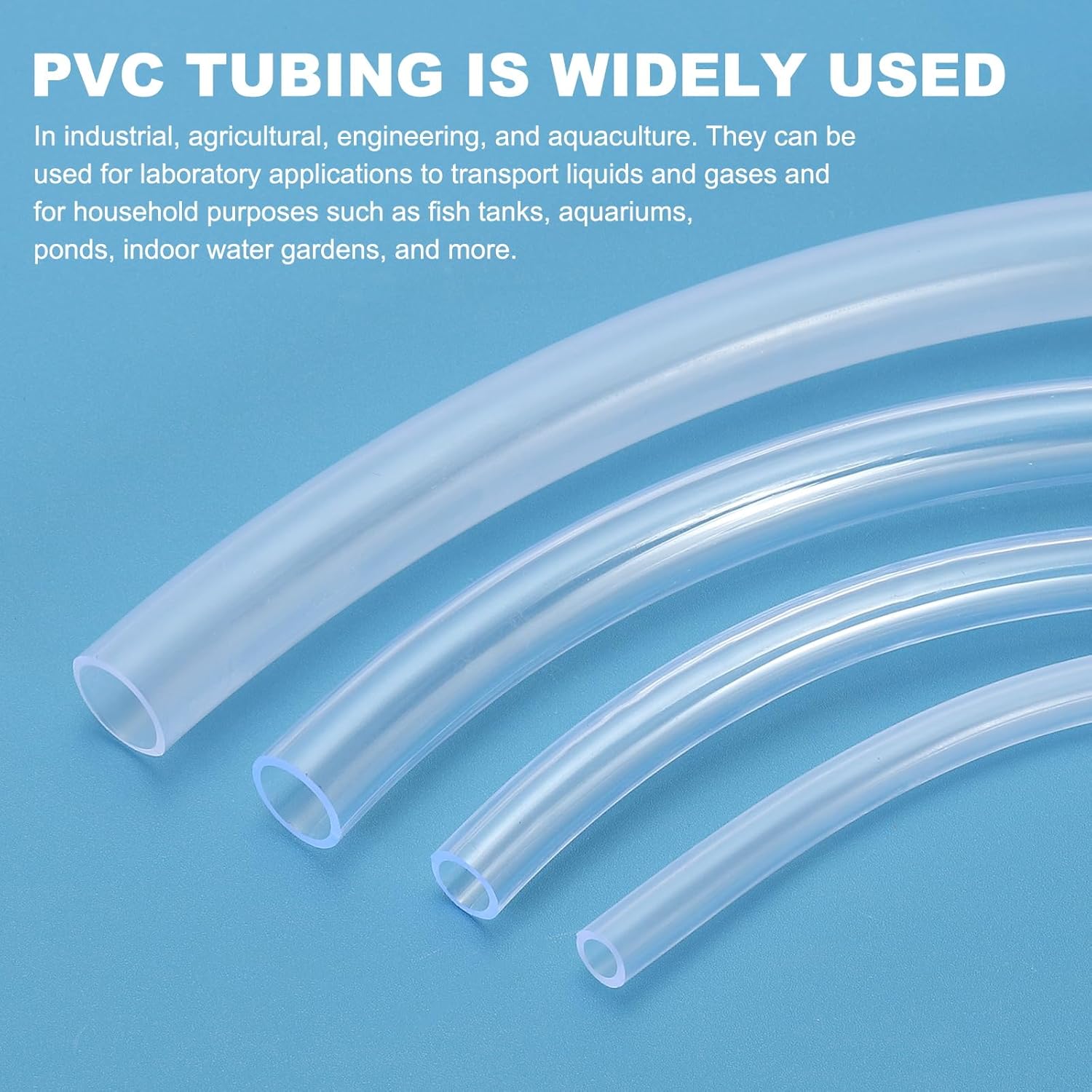 PATIKIL 1 tubo de plástico, tubo de vinil de 20 mm x 24 mm x... - Image 6