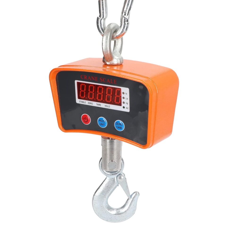 Balança de Guindaste Digital 1100LB, Pequena Eletrônica 3 Mo... - Image 2