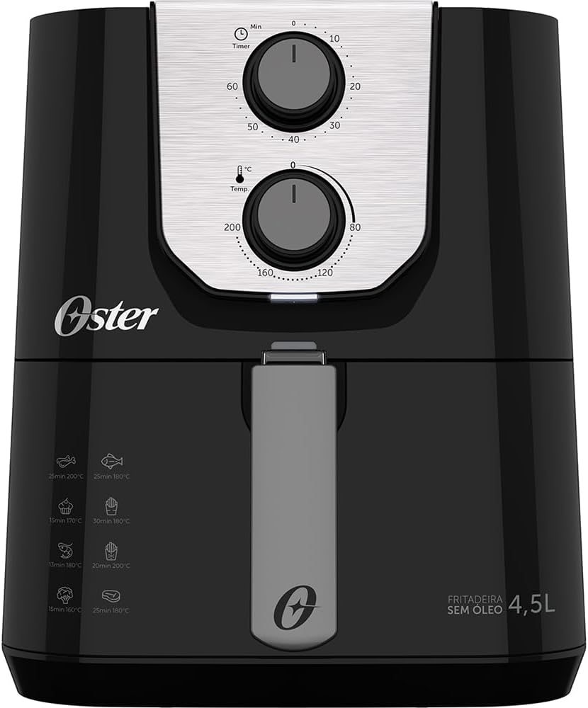 Fritadeira Black Perform 4,5L Oster OFRT510-127 | É bom mesmo? Descubra antes de comprar
