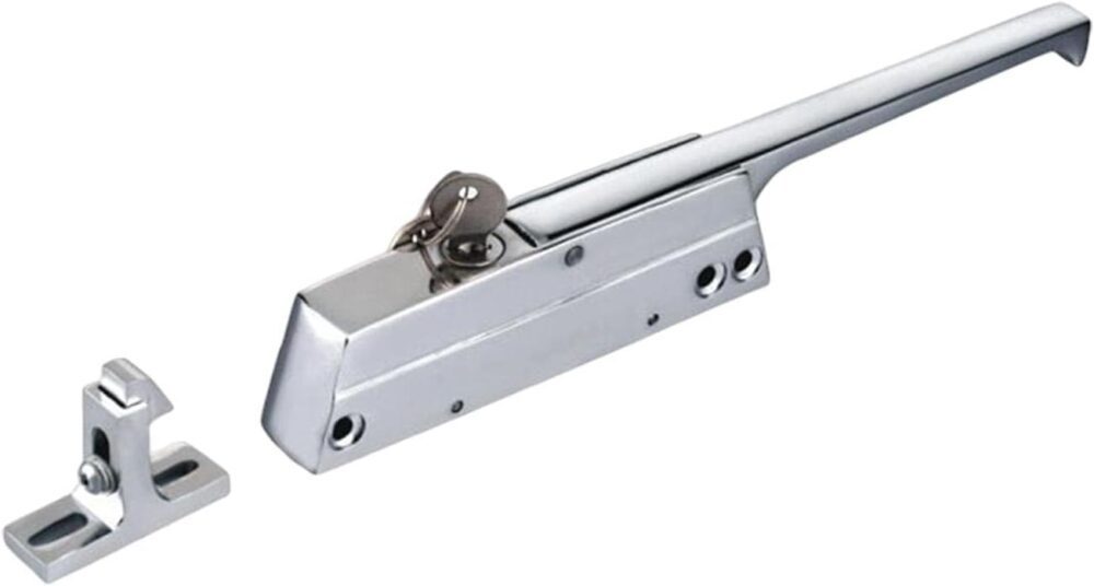 Baoblaze Fechadura de porta de armazenamento frio com alça d...
