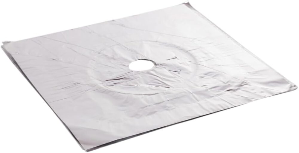 Foxlux Folha de Alumínio Protetor para Fogão 27x27-12 Peças - Image 7