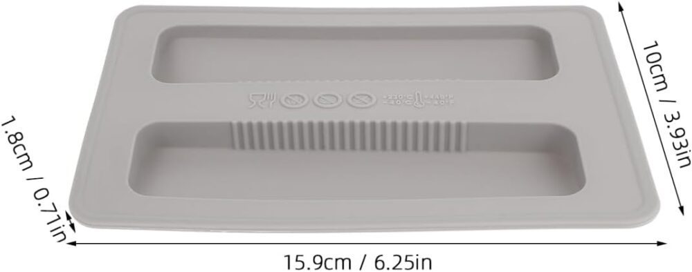 UPKOCH Pacote com 2 capas de tampa de torradeira de silicone... - Image 2