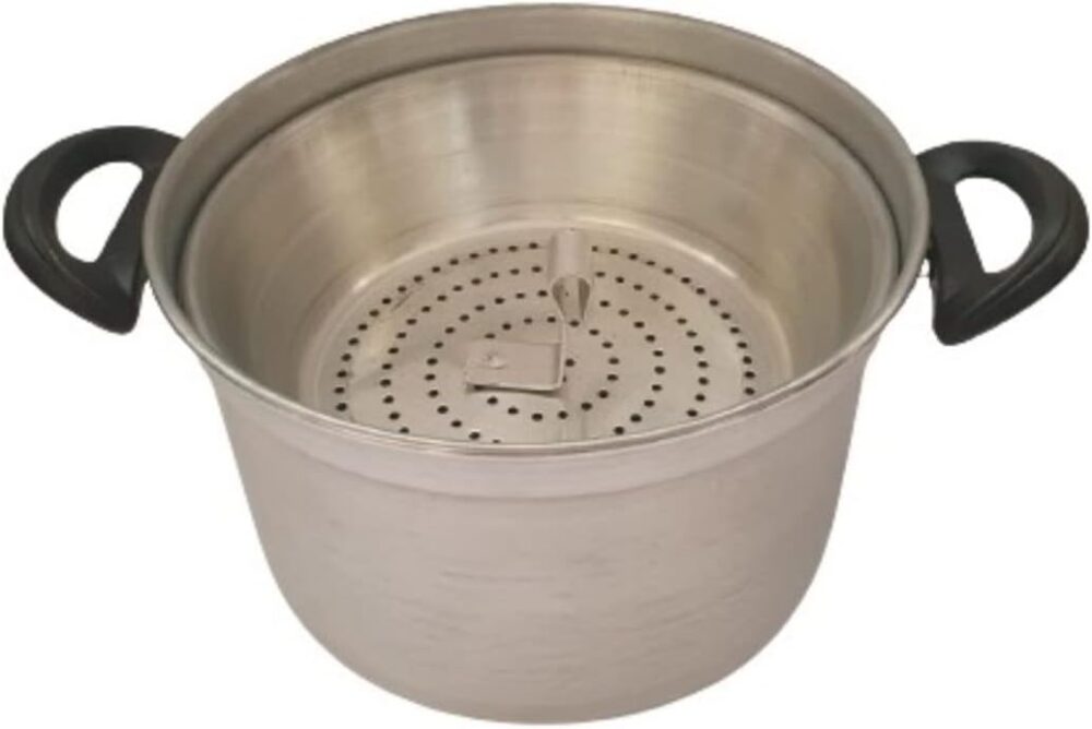Panela Banho Maria 3 Em 1 Vapor Forma Pudim Cuscuz - Image 3