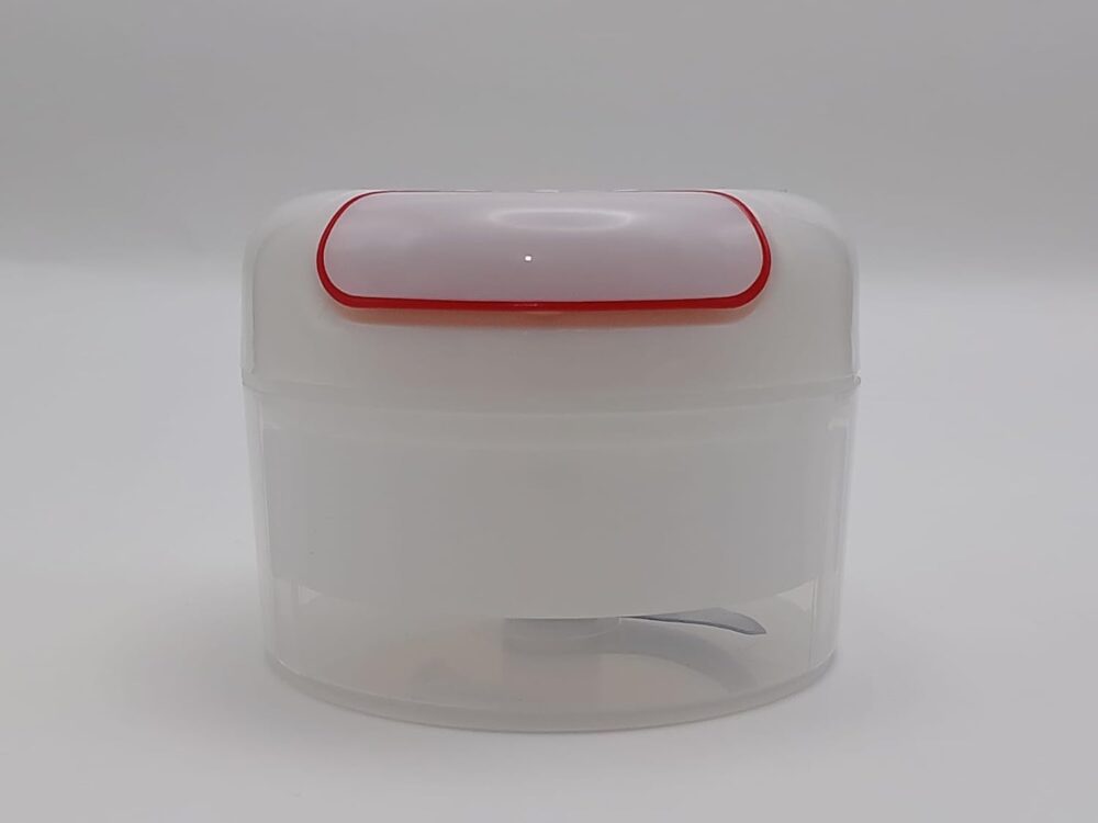 Mini Processador Manual de Alimentos, 2 Lâminas em Aço Inox,... - Image 7