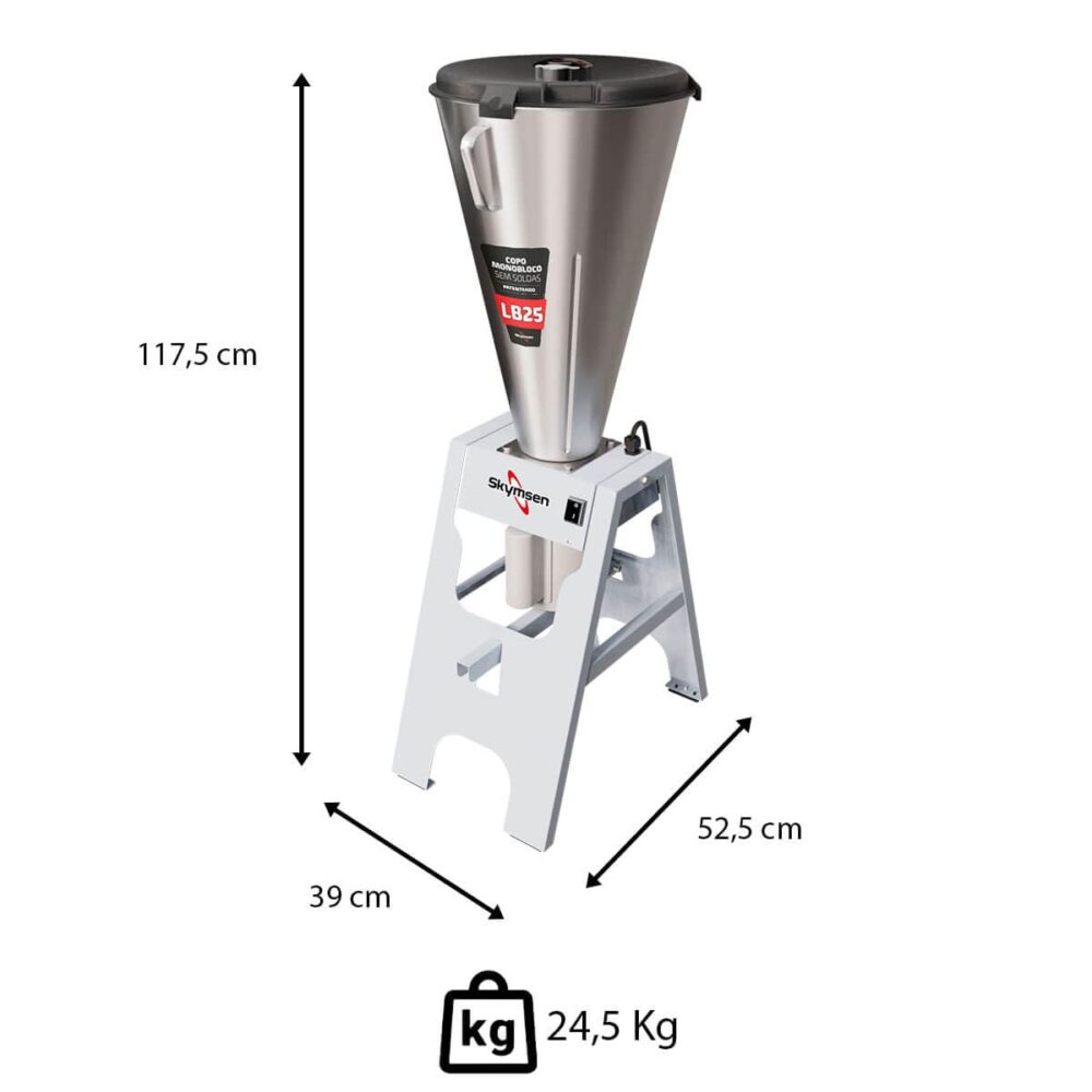 Liquidificador Comercial Basculante Copo Monobloco Inox 220V... - Image 3