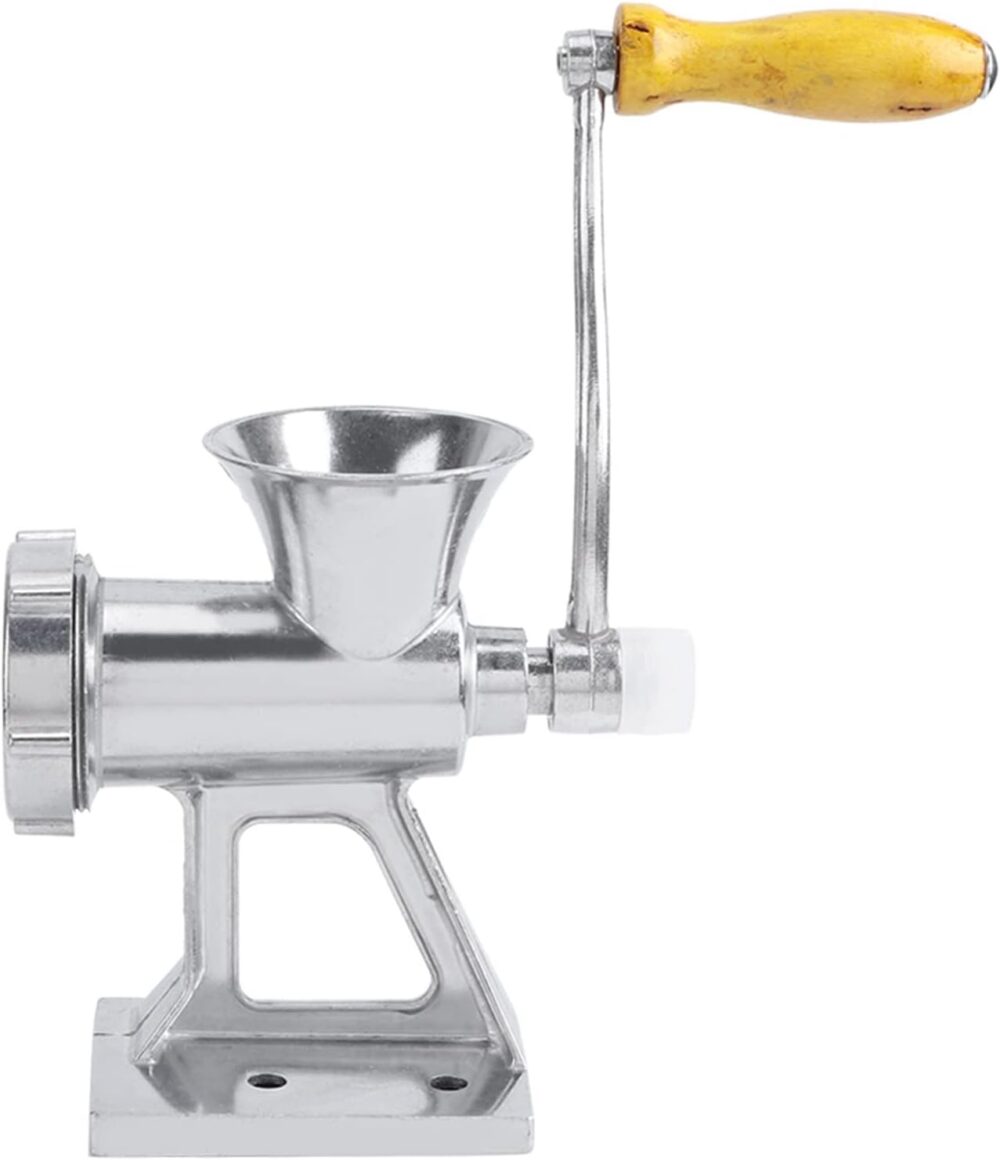 Moedor de carne manual para cozinha doméstica, manivela, moe...