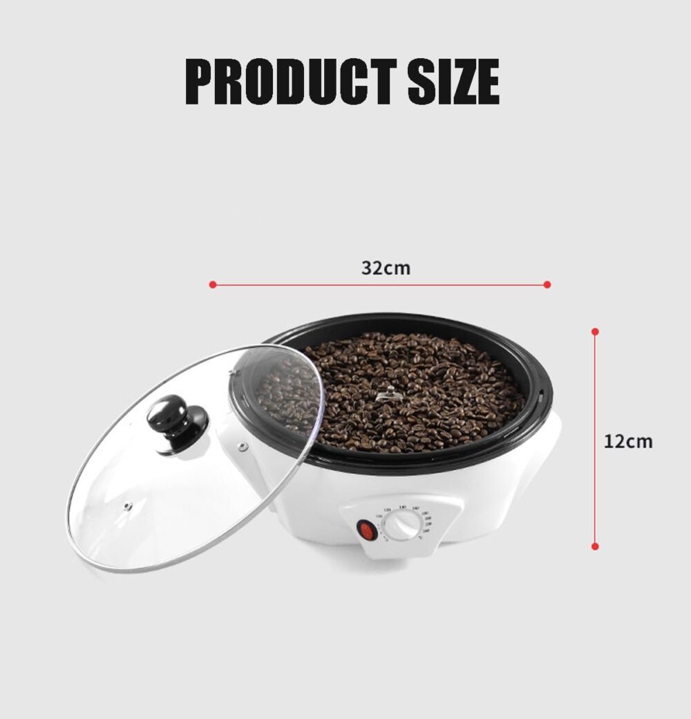 Home Coffee Roaster, Torrador elétrico pequeno de grãos de c... - Image 6