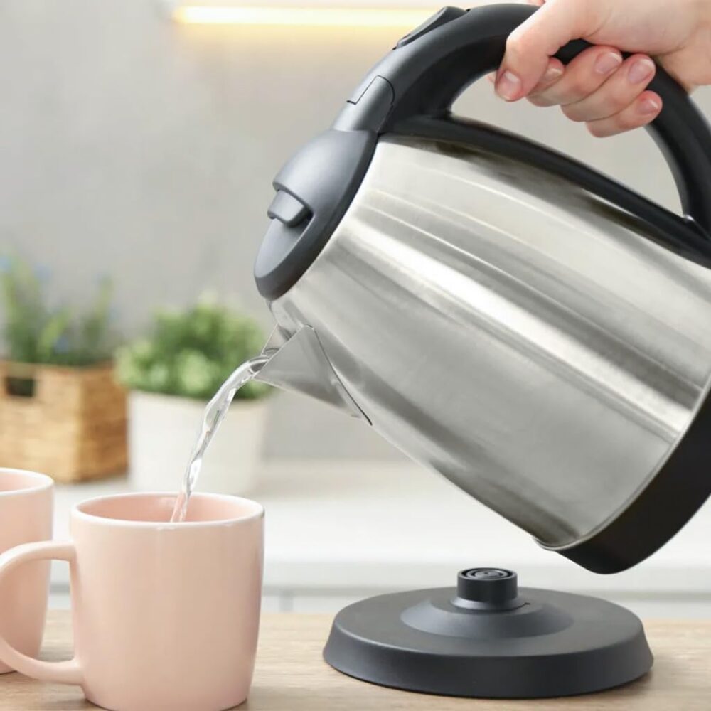 Chaleira Elétrica Inox 1,8L 110V Térmica Café Chá Água Quent... - Image 4
