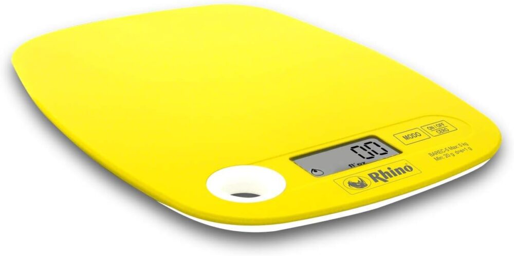 Balança digital para cozinha, 5 kg. / 1 g, Rhino BAREC-5 Des...