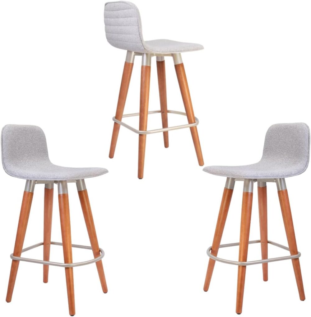 UNIDECOR CASA KIT 3 BANQUETAS BAIXAS LINEA CARVALHO LUXO LIN... - Image 7